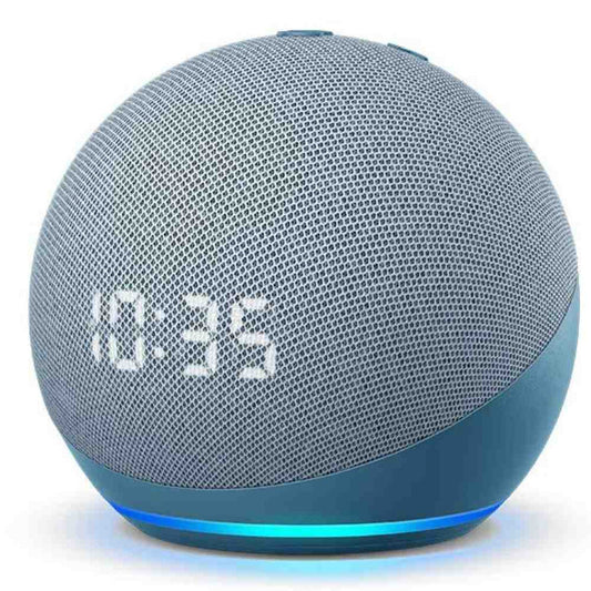 Amazon Echo Dot (4th Gen) with Clock Smart Speaker Alexa Enabled Smart Speaker Green (Good Condition)